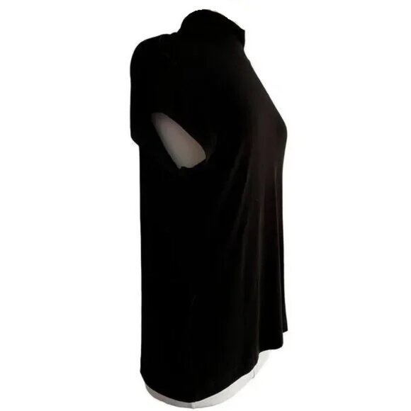 Chico's Travelers™ Mock Neck Top  Size 2/Large - Picture 4 of 9